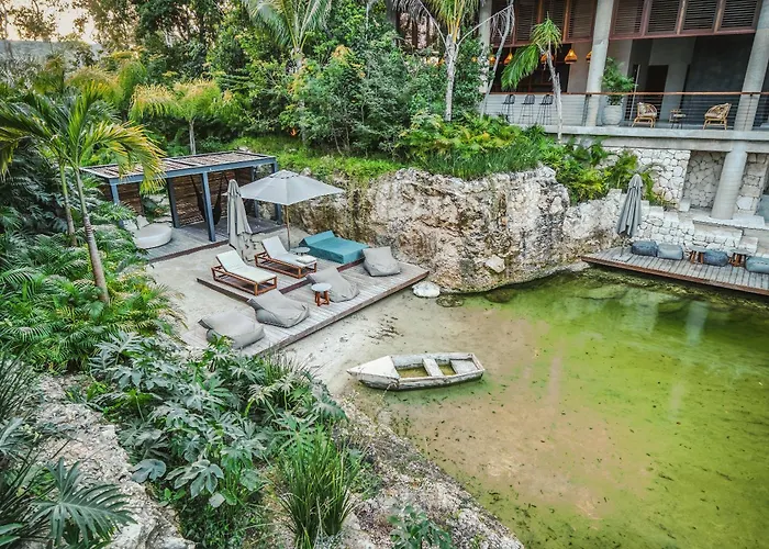 Divine 1br Swim Up With Cenote And Gym Apartment Tulum