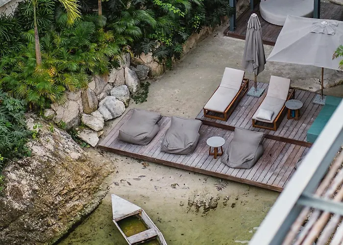 Apartment Divine 1br Swim Up With Cenote And Gym